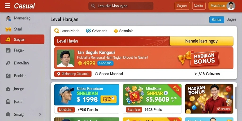 Grafis yang memukau dan efek suara yang imersif.