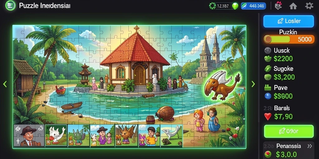 Mode multiplayer yang seru dan kompetitif.