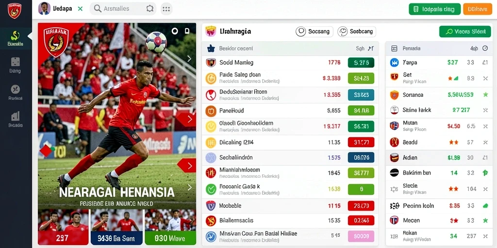 Menu pilihan yang mudah diakses dan intuitif.