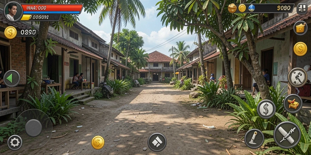 Momen seru saat bermain dalam mode multiplayer.