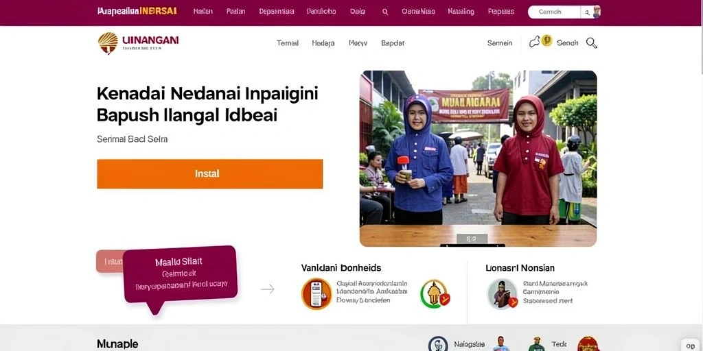 Tangkapan layar memperlihatkan menu karakter dengan berbagai pilihan.